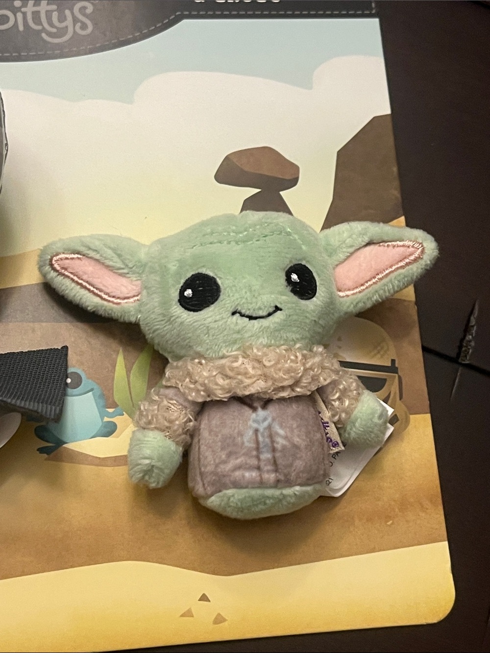 Hallmark Itty Bittys The Mandalorian & Grogu Star Wars Stuffed Animal Toys Set - Picture 2 of 7